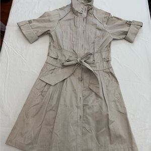 Picky Girl Stylish Beige Mini Dress